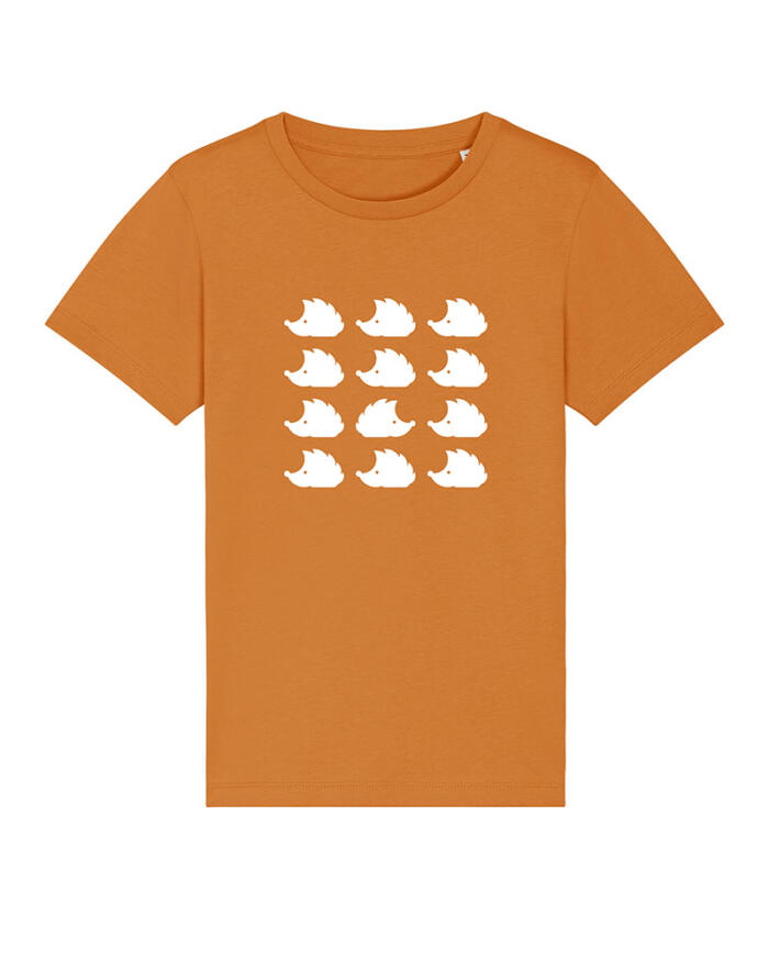Kids T-Shirt von Rico Clothing in Dayfall Orange